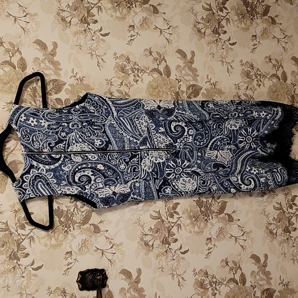 H&M blue sleeveless dress - Picture 2 of 5